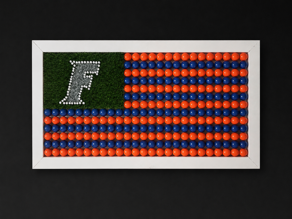Florida Gator themed Golf Ball Flag