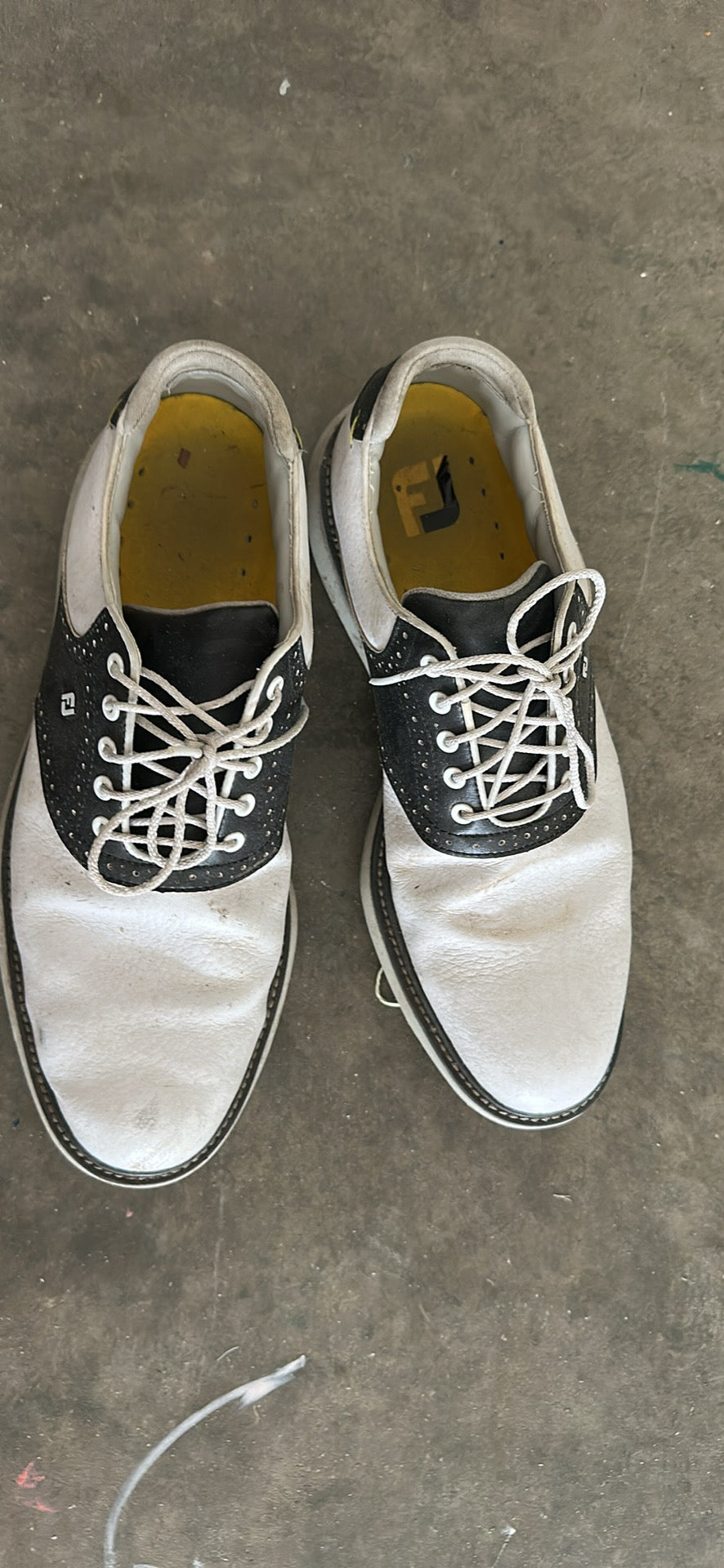 FootJoy traditions-black camo Shoes (used)