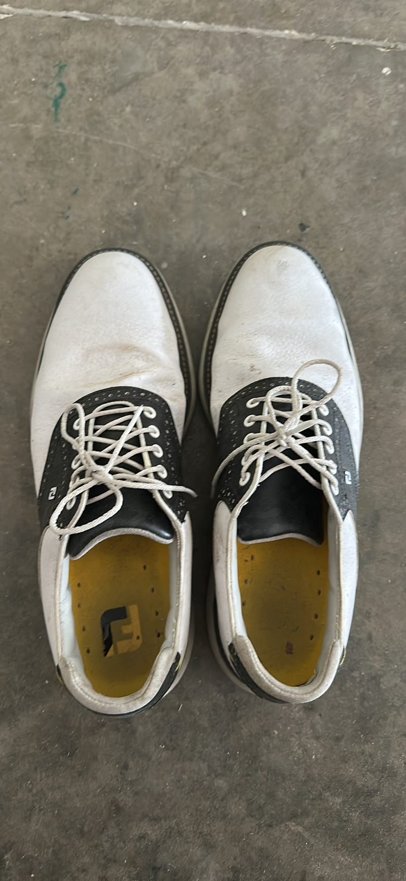 FootJoy traditions-black camo Shoes (used)