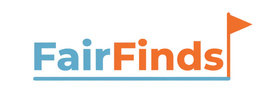 FairFinds Logo with Upward Flag