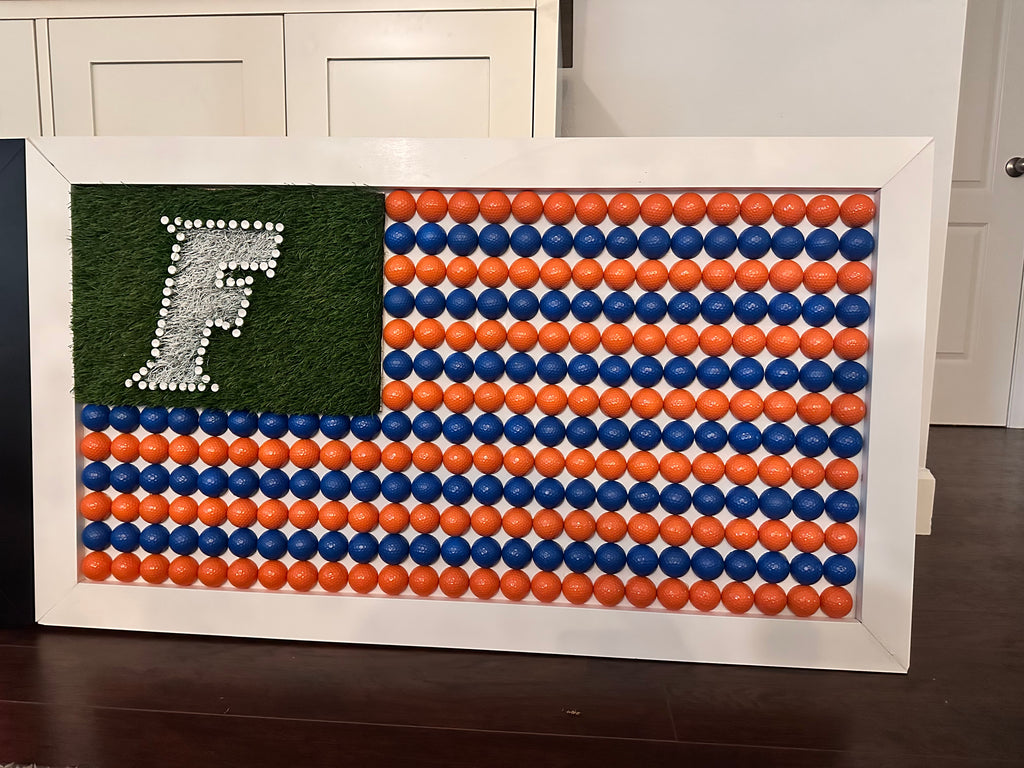 Florida Gator themed Golf Ball Flag